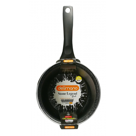 Garnek Do Mleka 14 cm Delimano Stone Legend Black